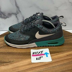 Nike Womens Air Max Thea Print Gray Comfort Athletic Running Shoes Size US 8.5